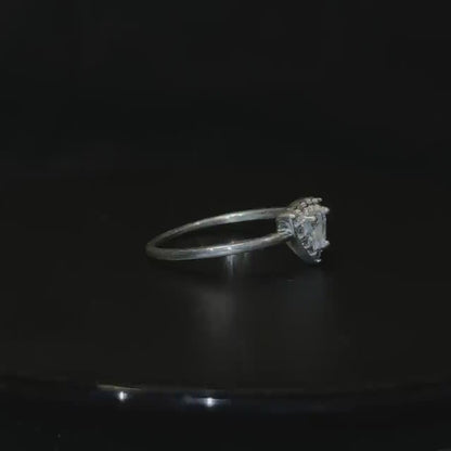 Anillo triangolo Bianco