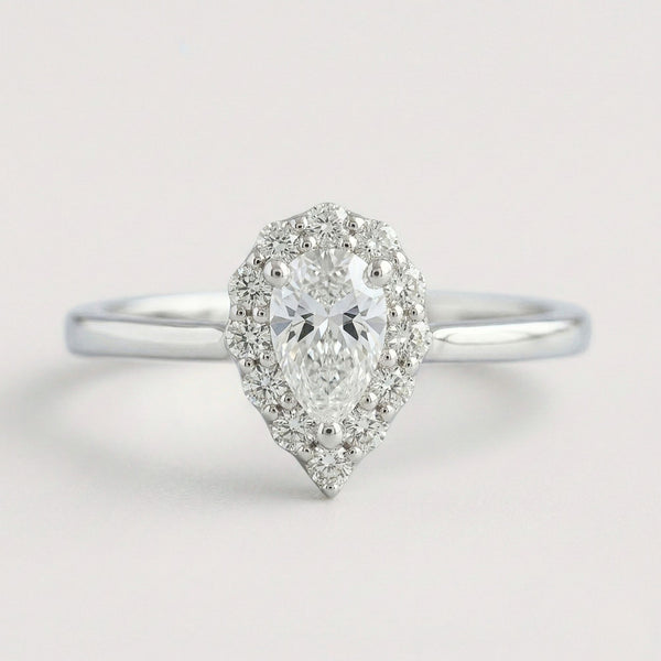 Anillo Lacrima Plata 925